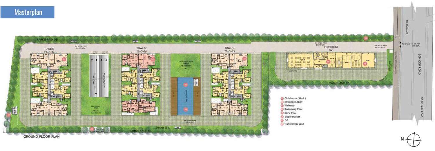 Master Plan - Salarpuria Sattva Exotic Master Plan - Salarpuria Sattva Exotic