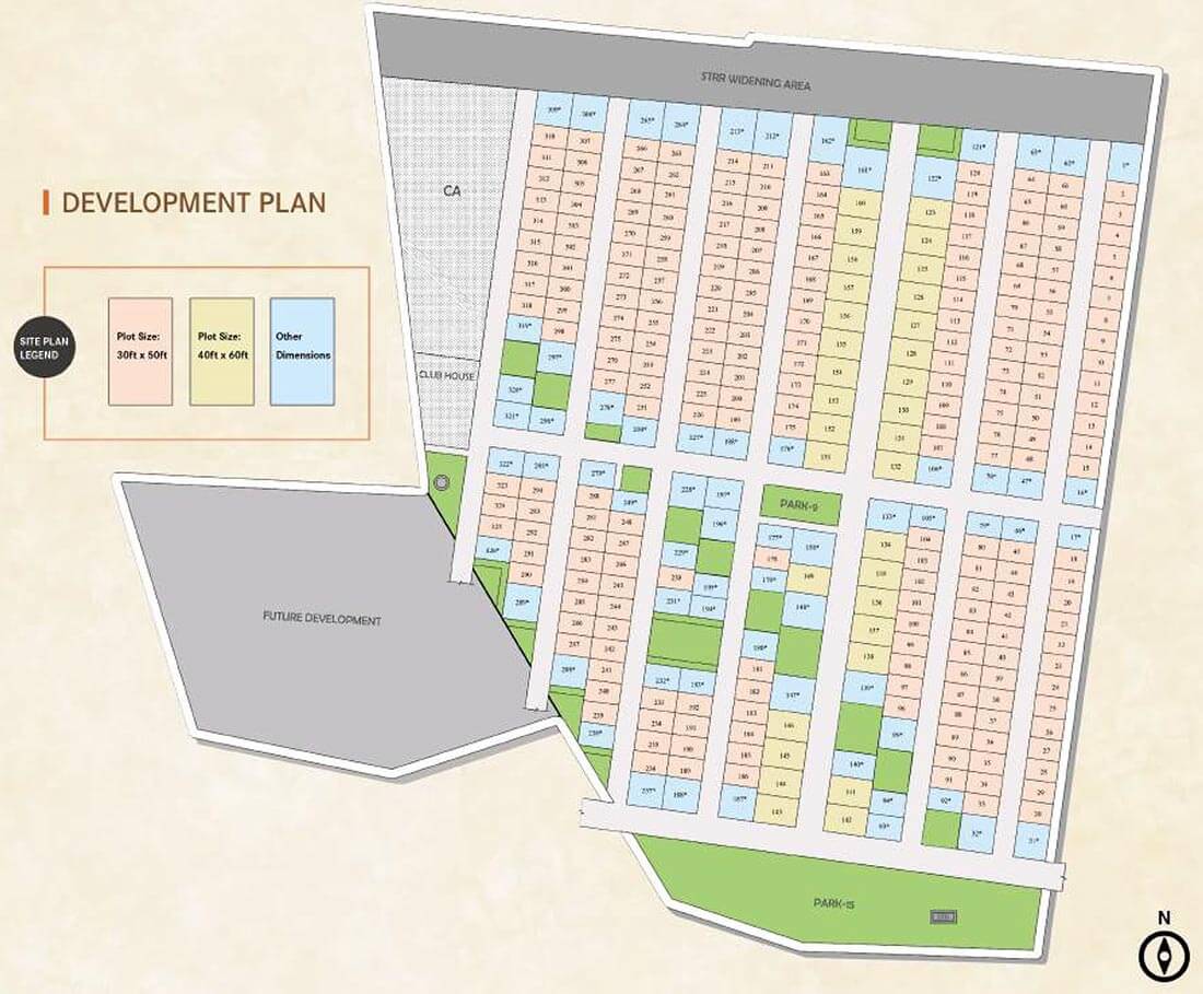Layout Plan - Century Seasons Plots Devenahalli Layout Plan - Century Seasons Plots Devenahalli