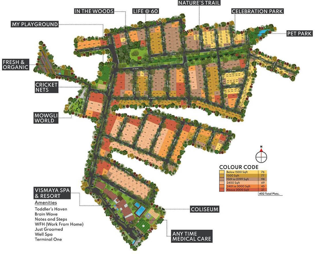 Master Plan - SPA EcoCity Plots Master Plan - SPA EcoCity Plots
