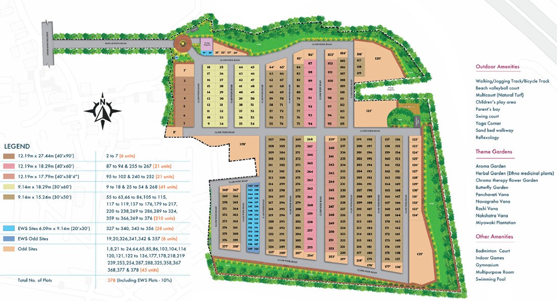 Master Plan The Akshara Valley Address Plots Master Plan The Akshara Valley Address Plots