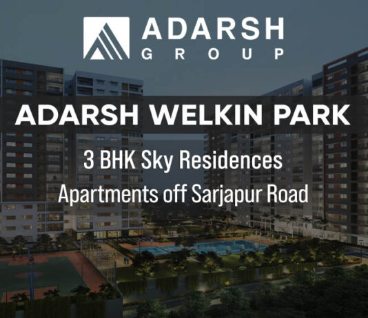 adarsh welkin park apartments ph design